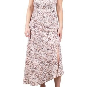 Slip Skirt Giraffe Print